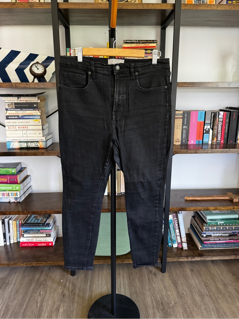 Everlane • Black High-Rise Skinny Jeans